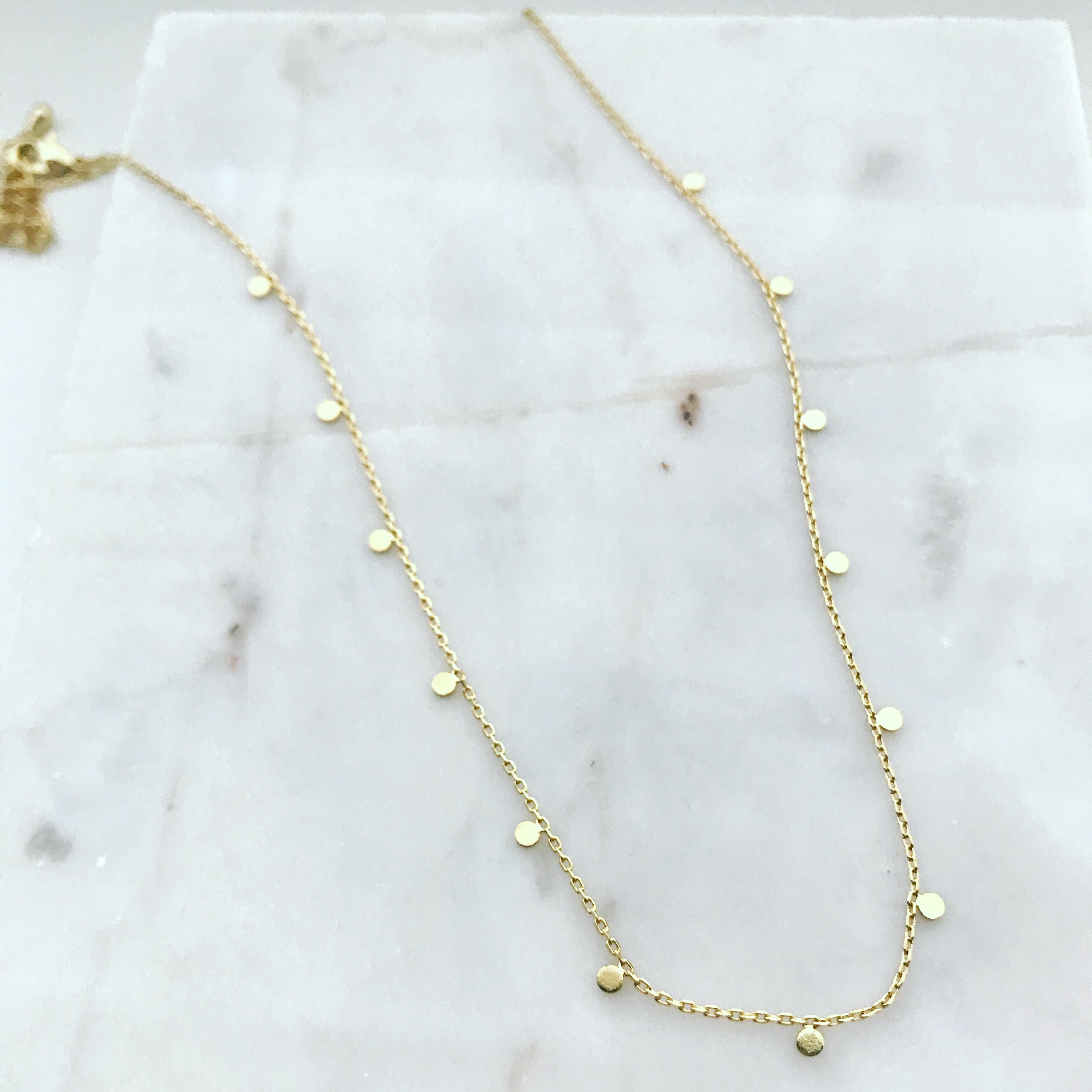Floating Circles Necklace