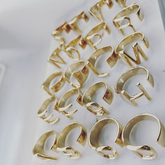 Initial Cuff Ring