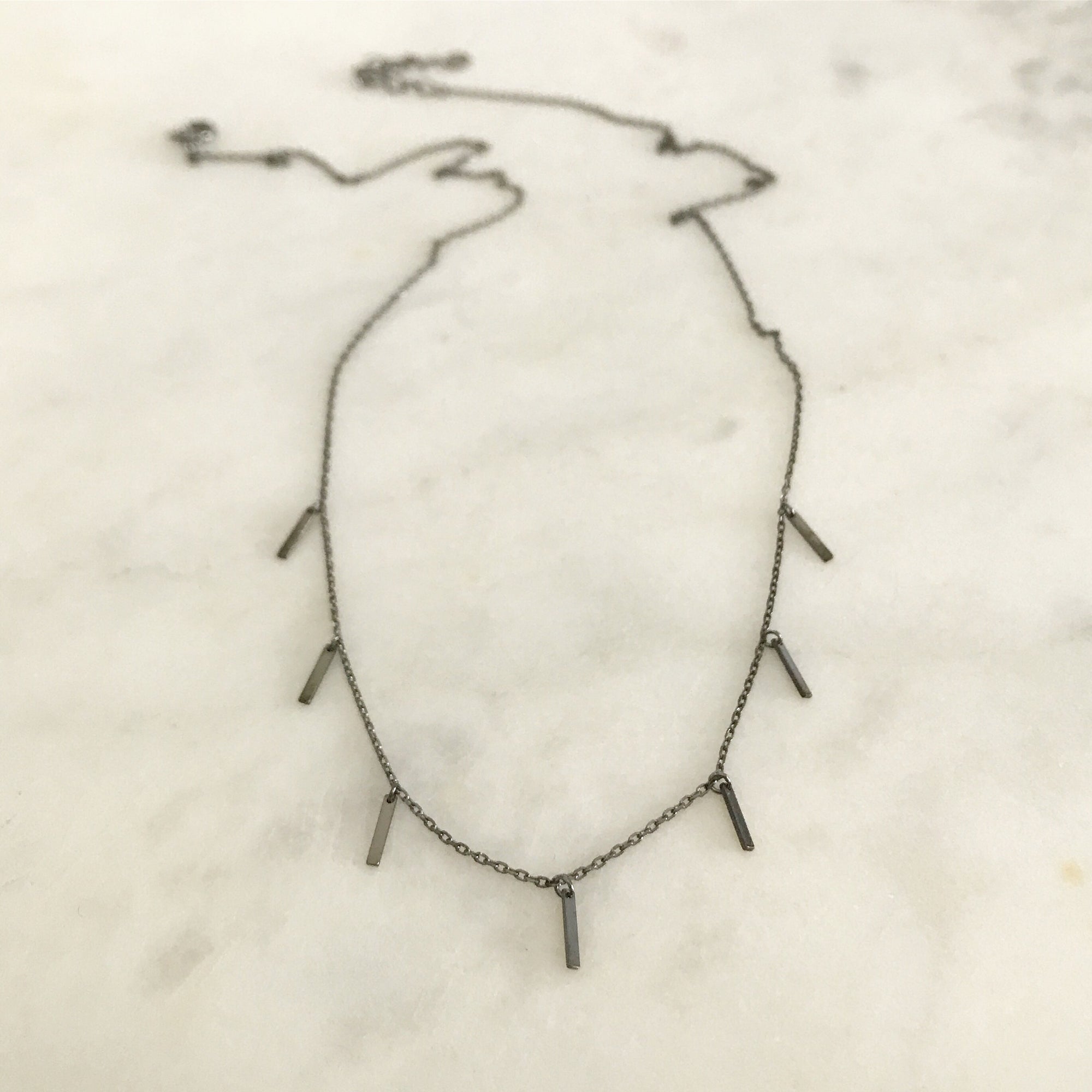 Bar Charm Necklace