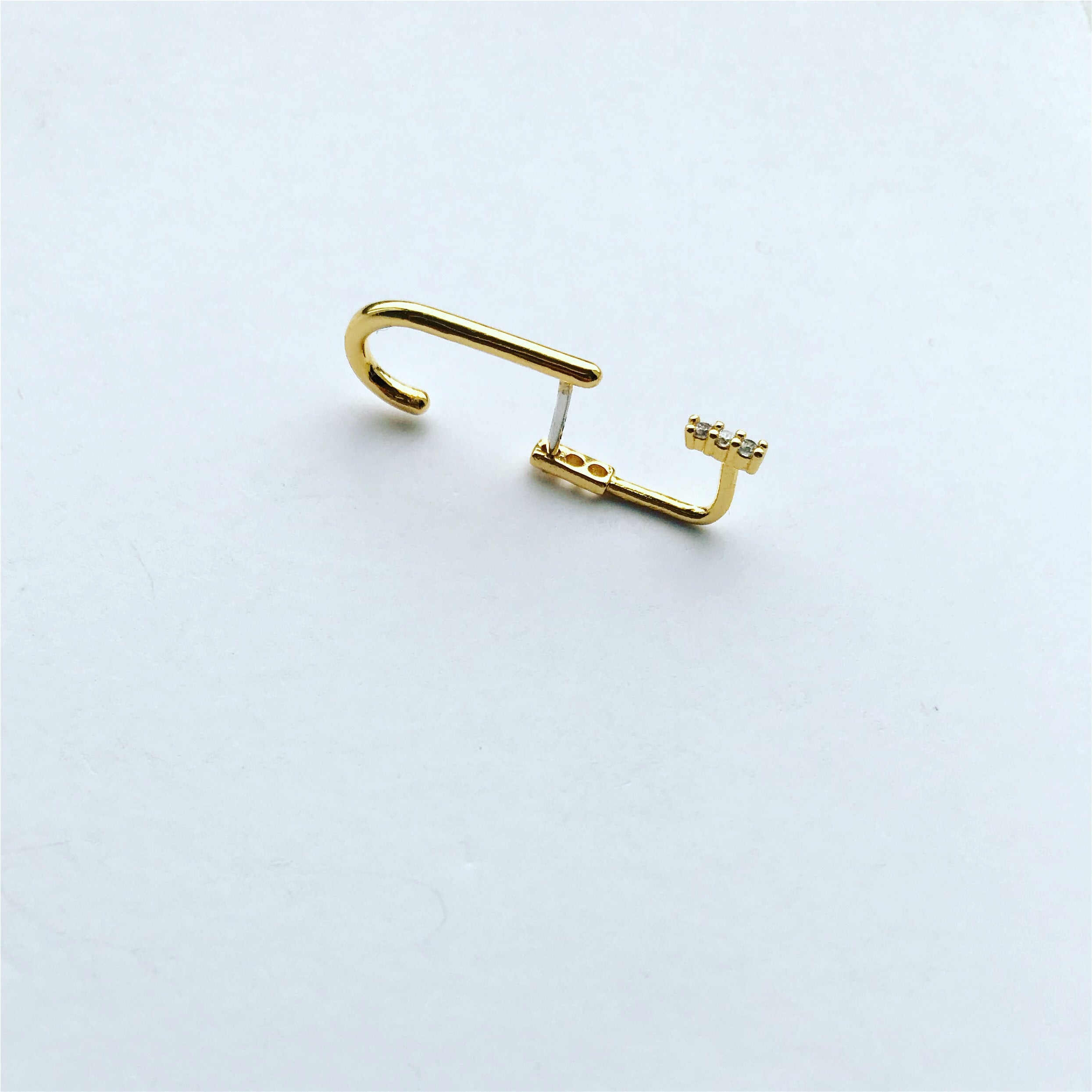 Dual Suspender Earrings