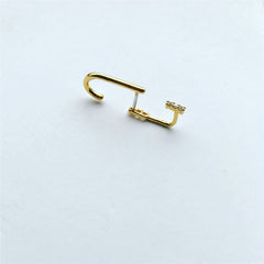 Dual Suspender Earrings