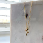 Rose Stem Necklace
