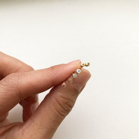 Mini Dot Earrings