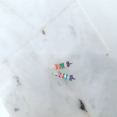 Zirconia (CZ): Unicorn Party Cluster Ring