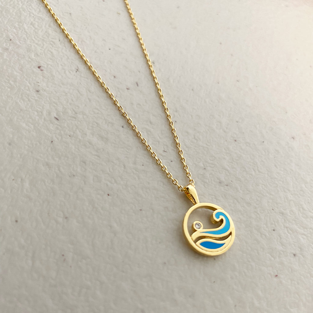 Crashing Waves Necklace