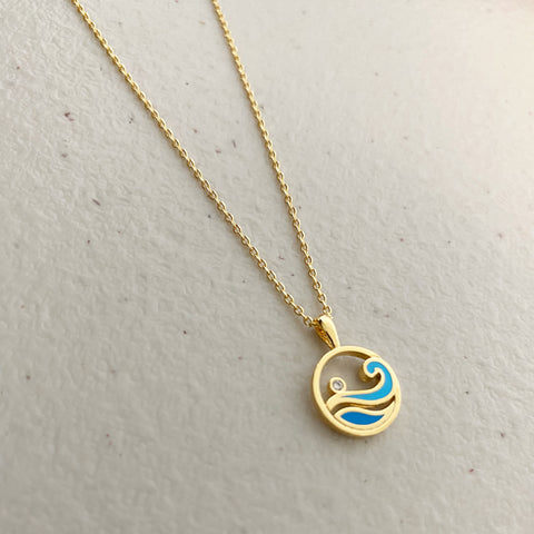 Crashing Waves Necklace