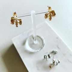 Coco Triple Grip Earrings