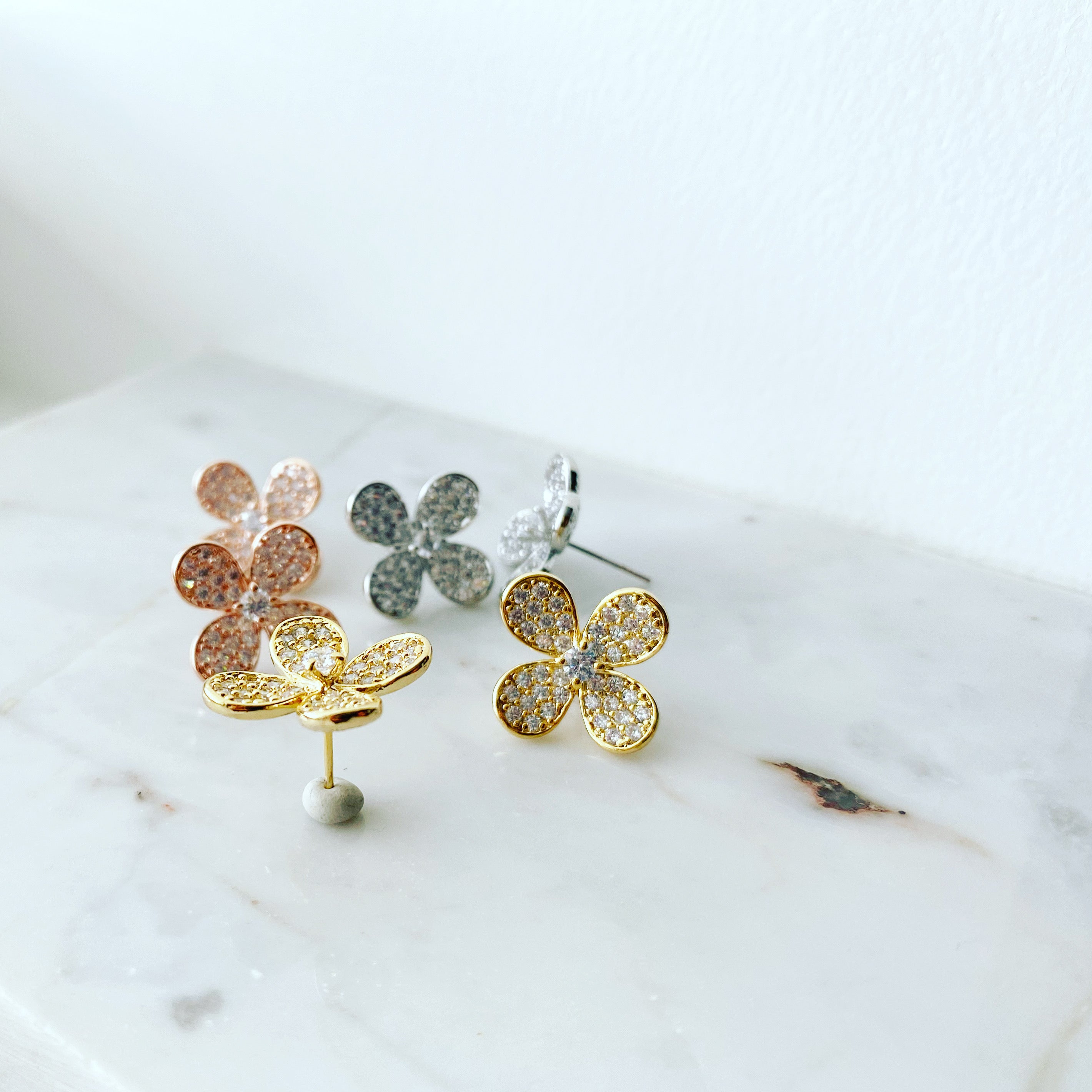 Bloom Flower Earrings
