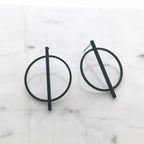 Middle Bar Earrings
