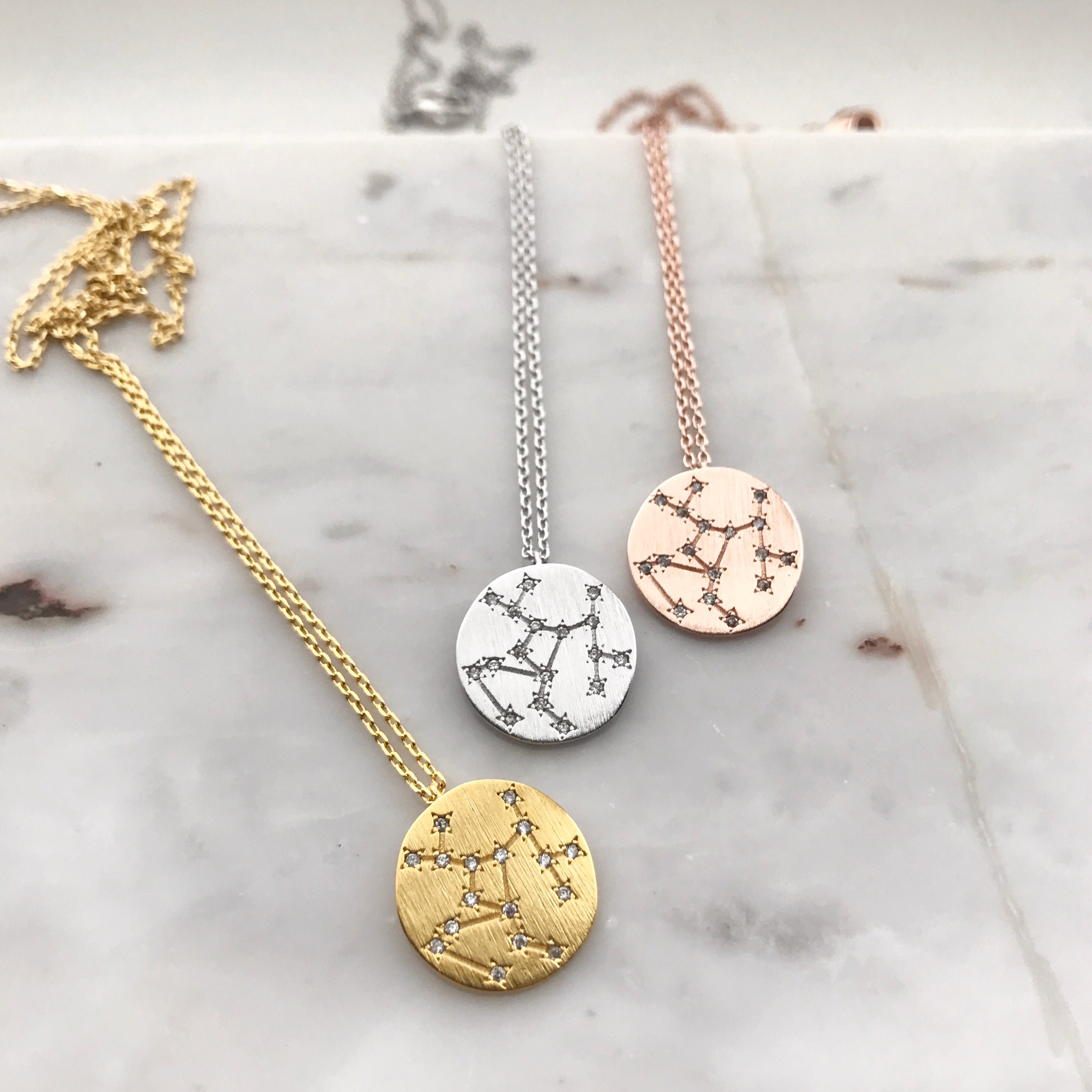 Zodiac Constellations Necklace