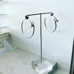 Nailed It Hoop Earrings