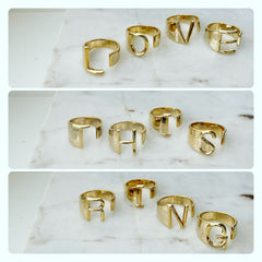 Initial Cuff Ring