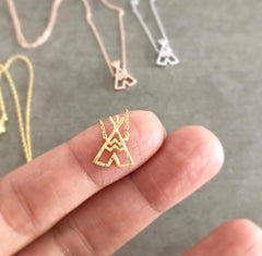 Teepee Necklace