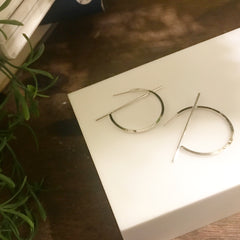 Stick Hoop Earrings