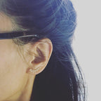 Ear Climbers: Leafy Garland