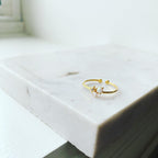 Opal & Pearl Duet Ring