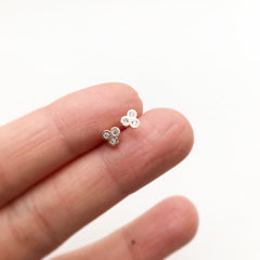 Mini Triple Dot Earrings