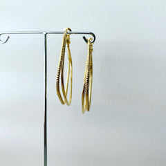 Square Boss (Remix) Hoop Earrings