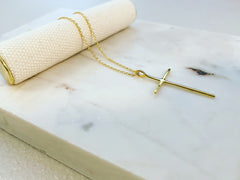 Graceful Cross Necklace