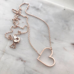 Heart Cutout Necklace