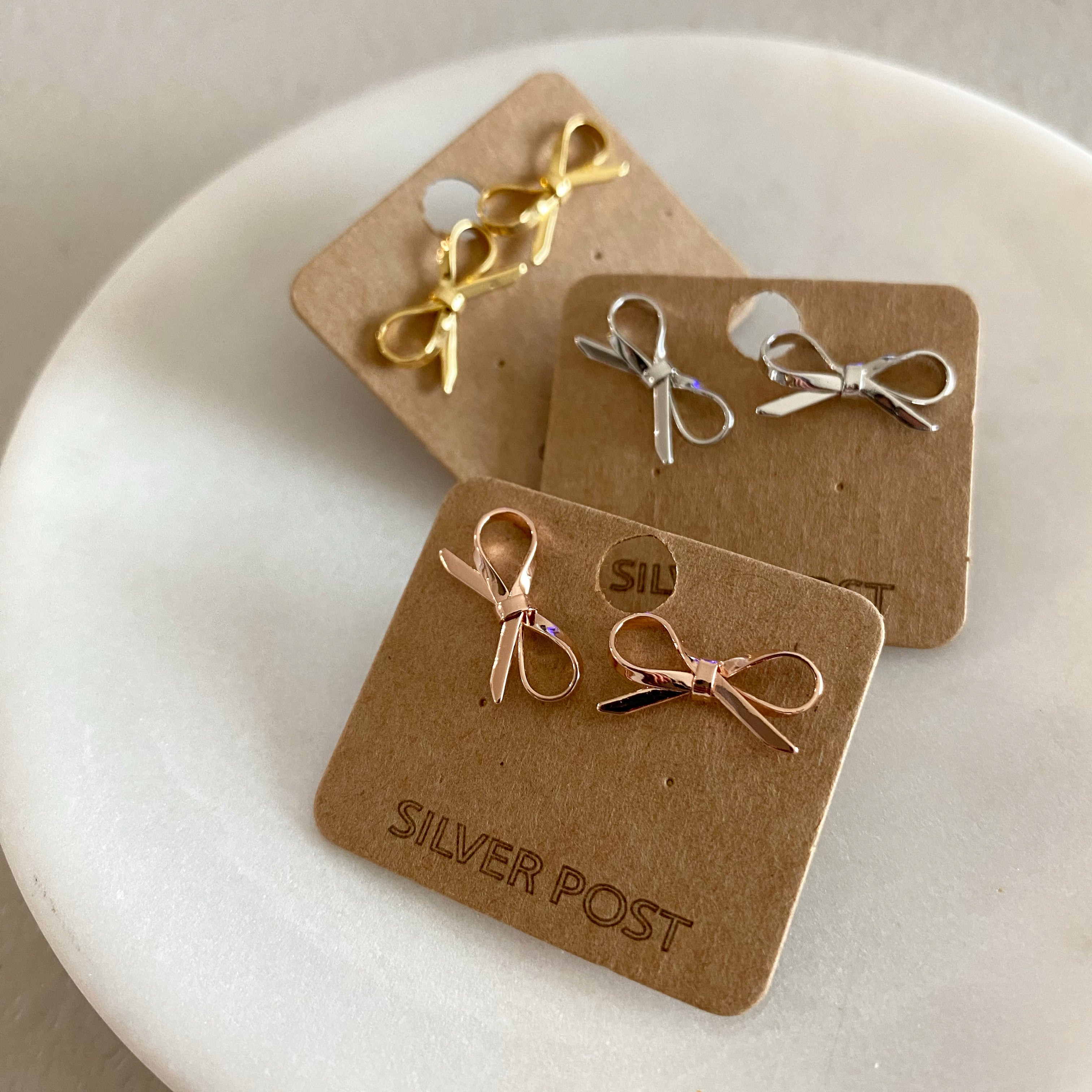 All Wrapped Up Ribbon Earrings