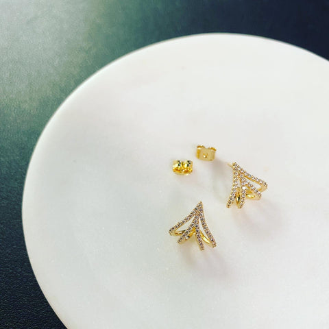 Pavé Cage Lavish Earrings