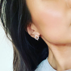 Sunny Sunburst Earrings