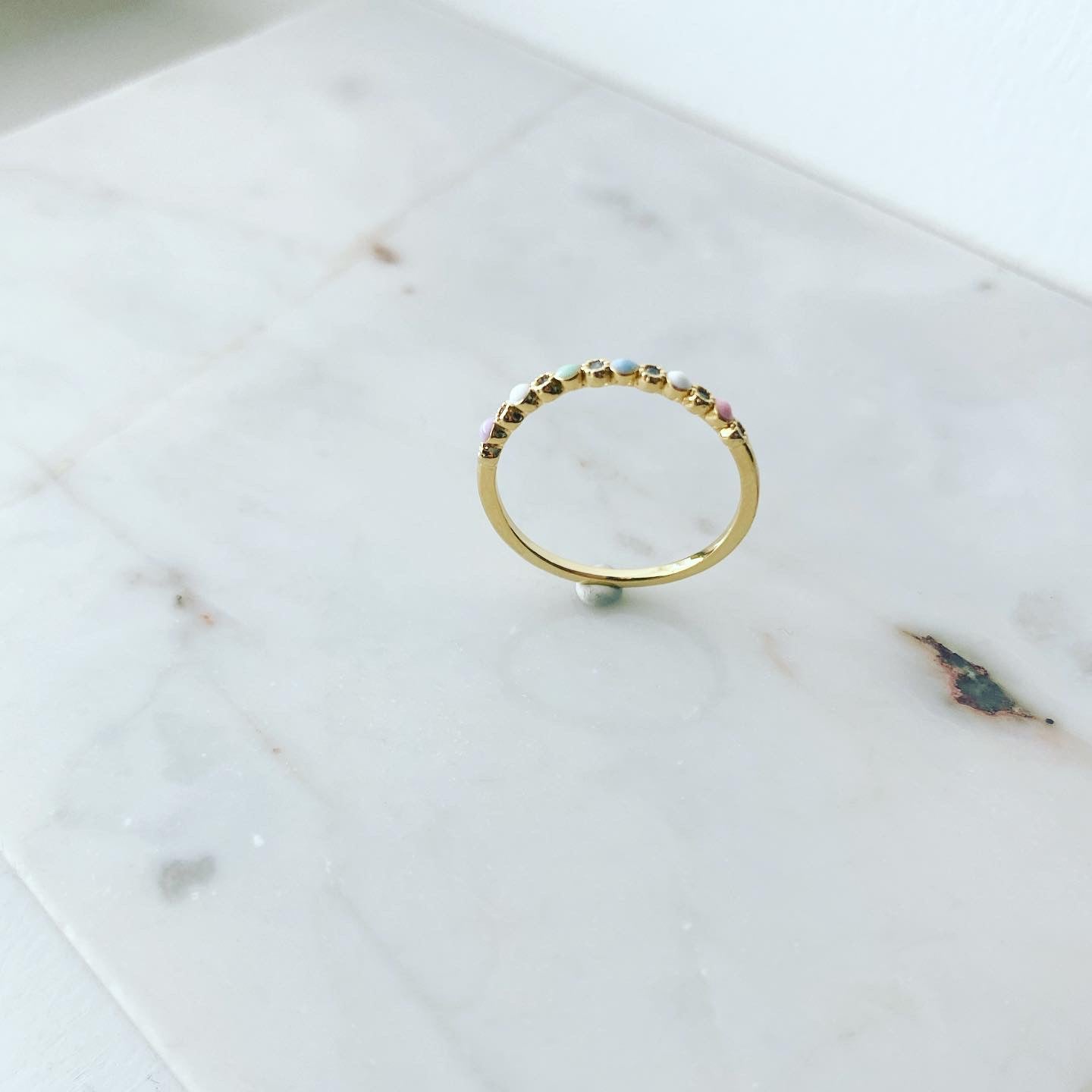Pastel Crayon Ring