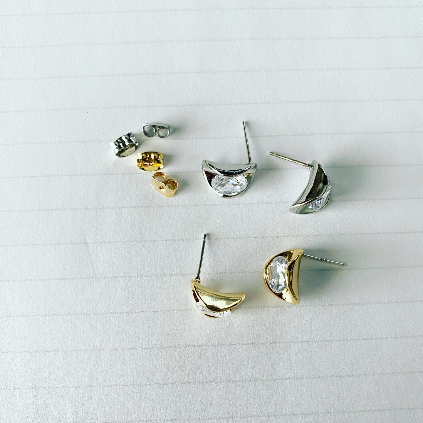 Cubic Encased Earrings