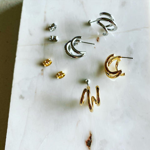 Infinite Illusion Grip Earrings