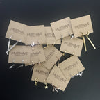 Huggie Hoop Earrings: Bar