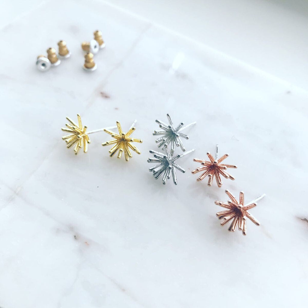 Spoke Earrings