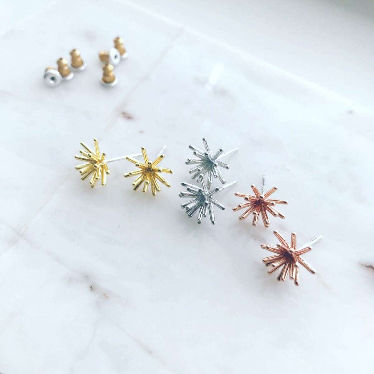 Spoke Earrings