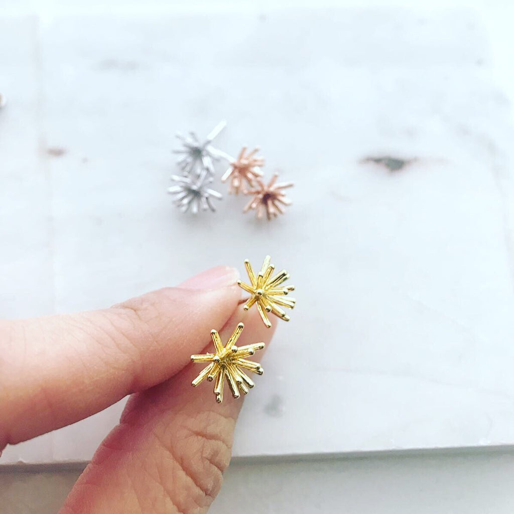 Spoke Earrings