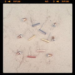 Short Bar (Staple) Earrings