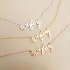 wifey Necklace
