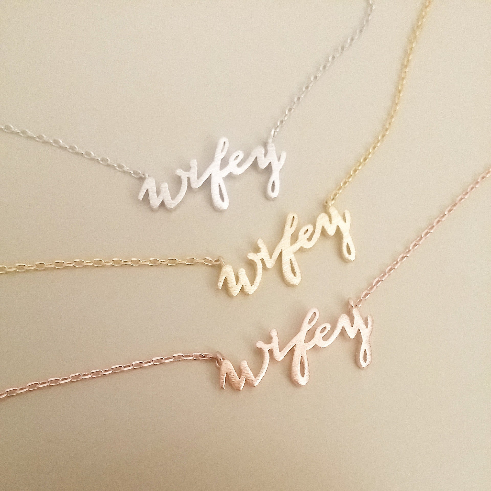 wifey Necklace