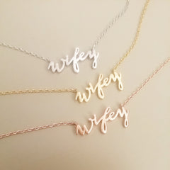 wifey Necklace
